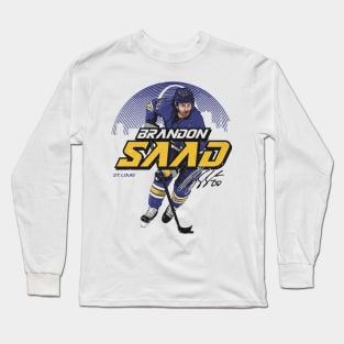 Brandon Saad St. Louis Skyline Long Sleeve T-Shirt